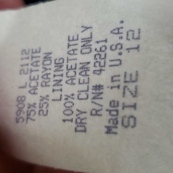 Backless Little Black Dress S.G. Gilberts black crepe   Vintage 1990s sz 12 - Picture 12 of 12